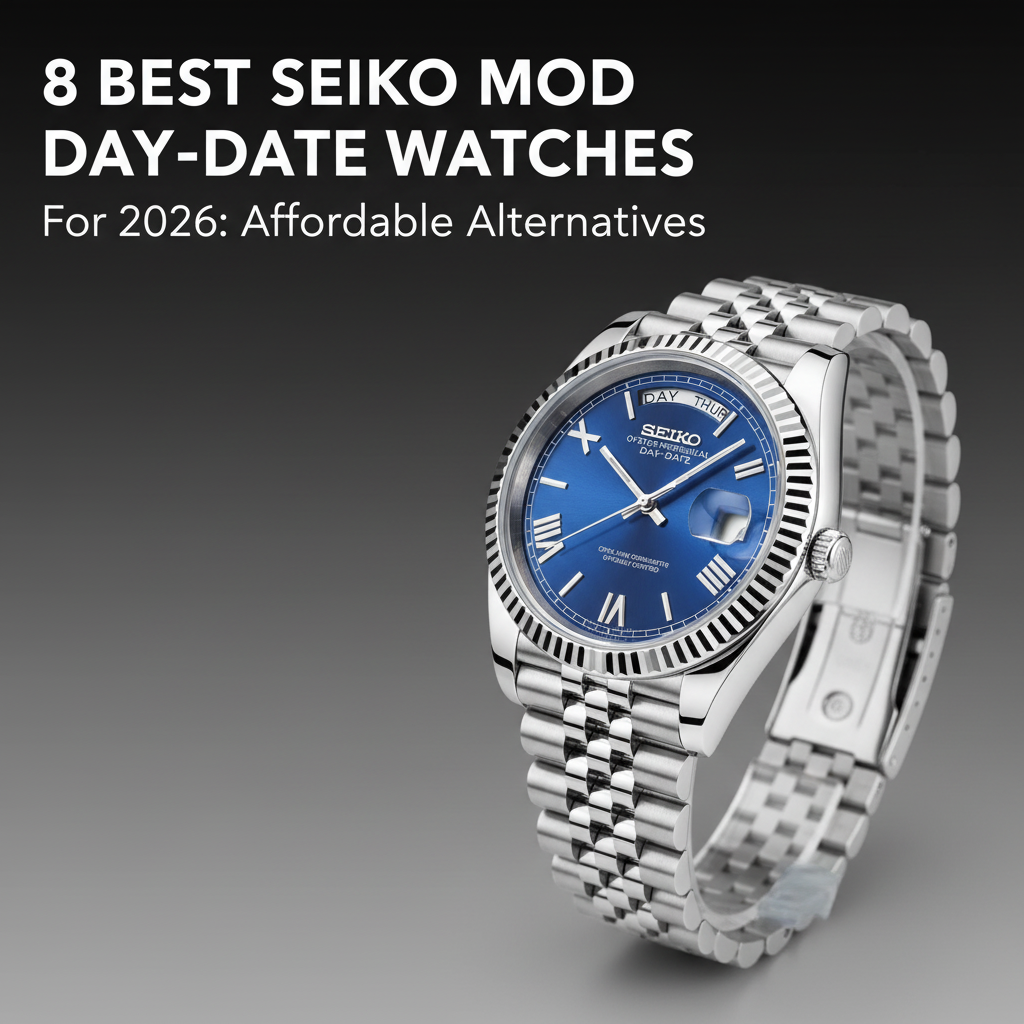 8 Best Seiko Mod Day-Date Watches for 2026: Affordable Alternatives