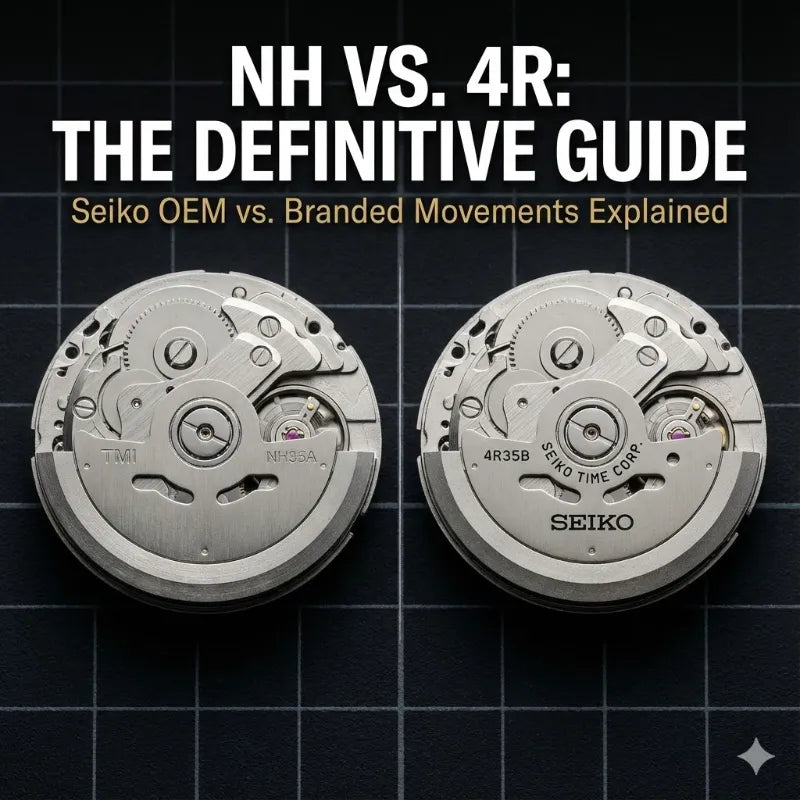 Seiko NH vs 4R Movements: What's the Difference?