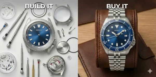 Seiko Mod Parts: Build or Buy Complete Watch?