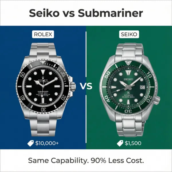 What Is the Seiko Equivalent to the Rolex Submariner?