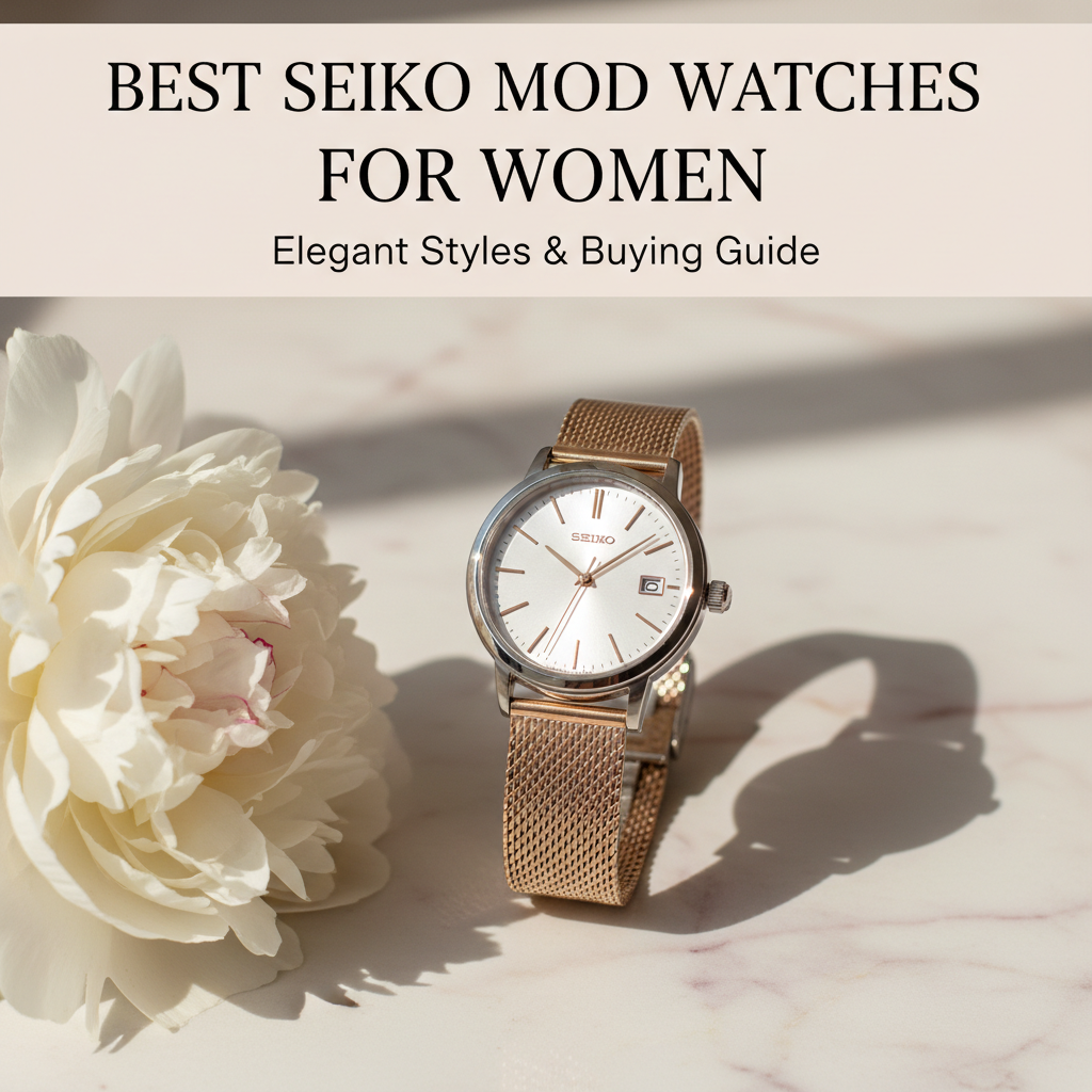Best Seiko Mod Watches for Women: Elegant Styles & Buying Guide