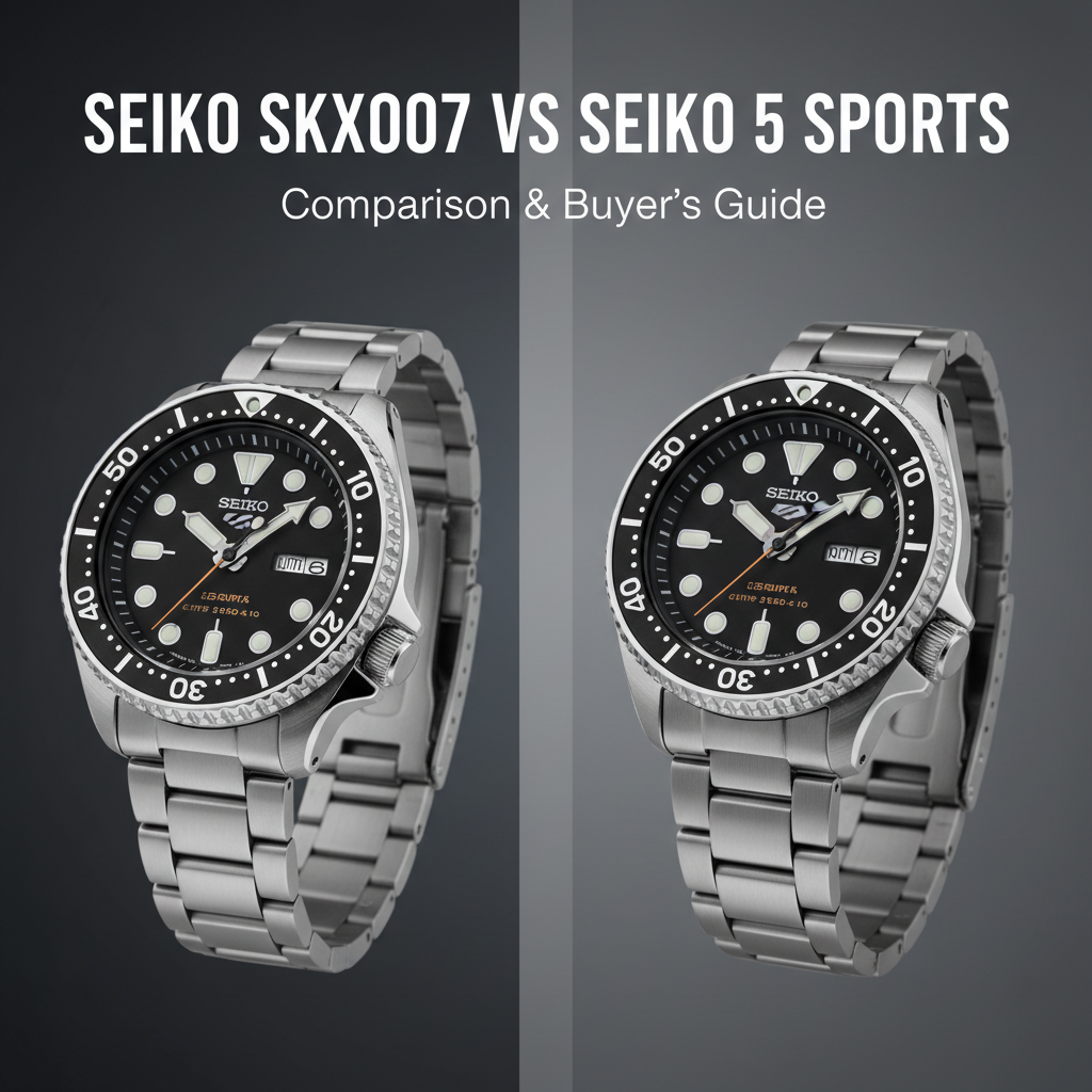 Seiko SKX007 vs Seiko 5 Sports: Comparison & Buyer's Guide