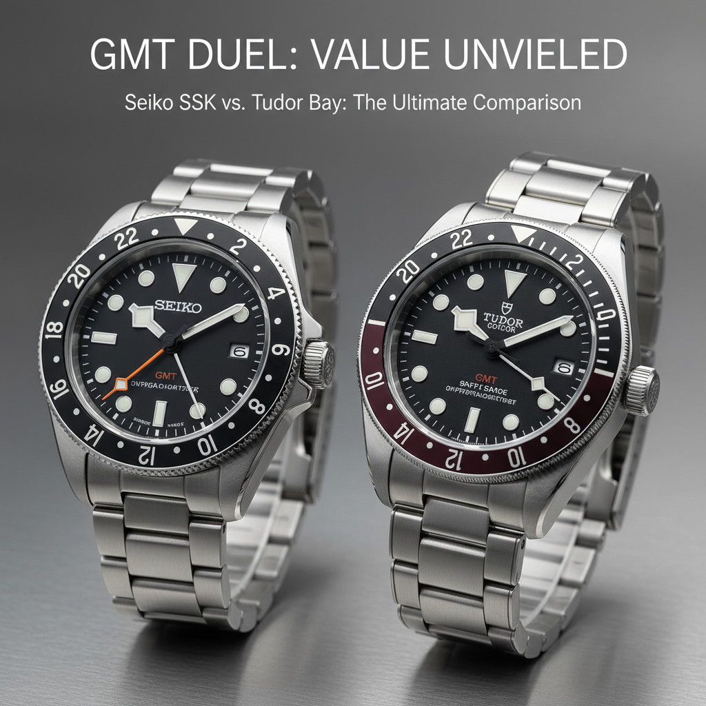 Seiko SSK vs Tudor Black Bay GMT: Worth the Price Difference?