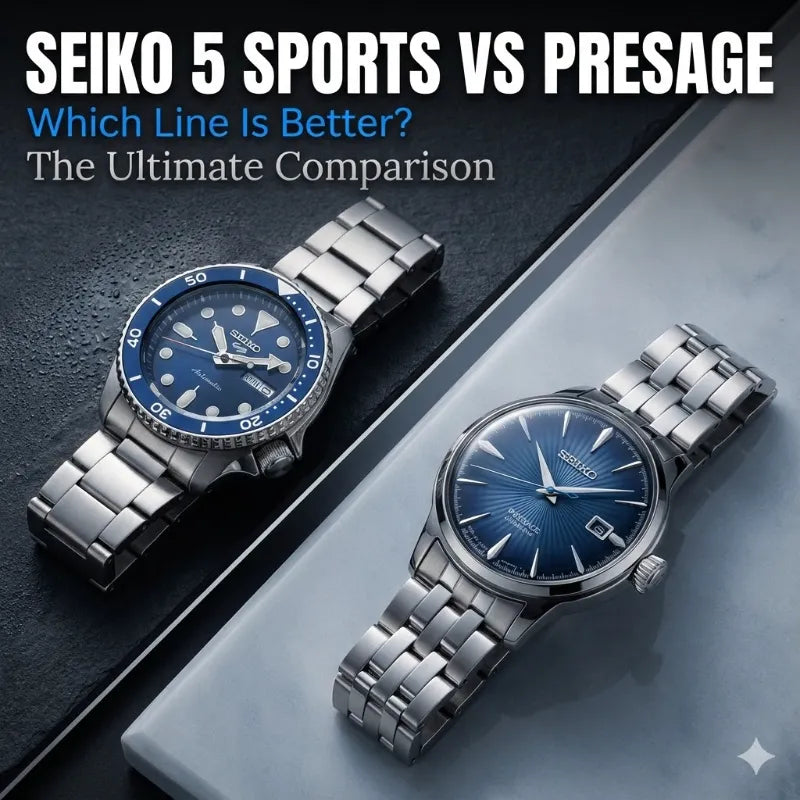 Seiko 5 Sports vs Presage: Which Line Is Better?