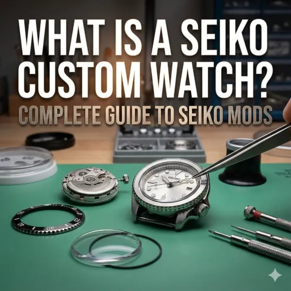 What is a Seiko Custom Watch? Complete Guide to Seiko Mods in 2025