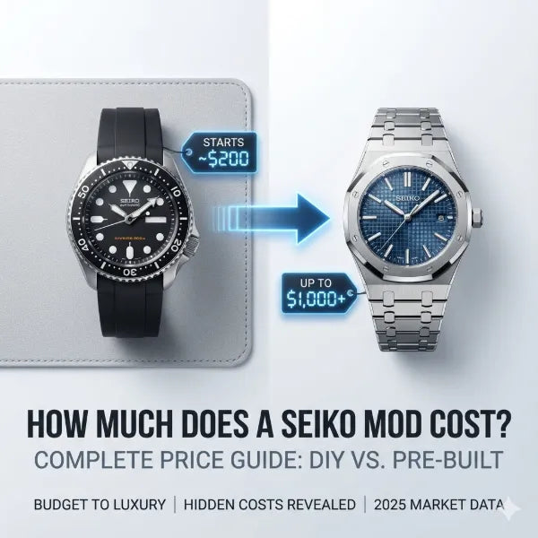 How Much Does a Seiko Mod Cost? Complete Price Guide