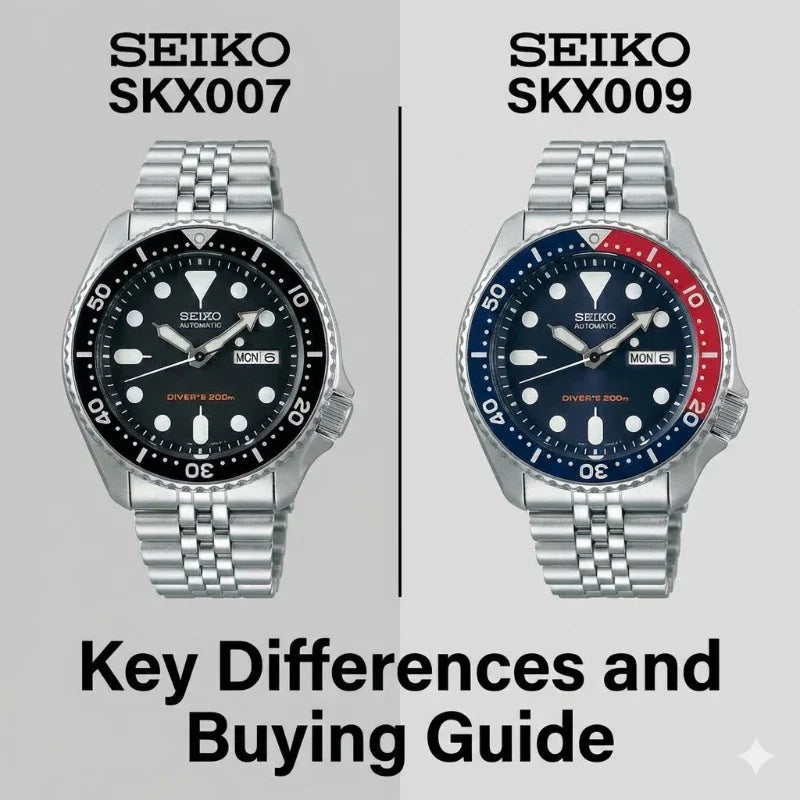 Seiko SKX007 vs SKX009: Key Differences and Buying Guide