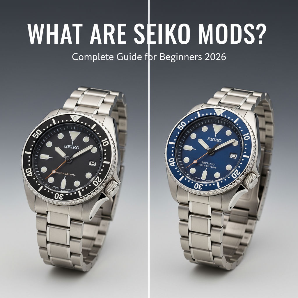 What Are Seiko Mods? Complete Guide for Beginners 2026