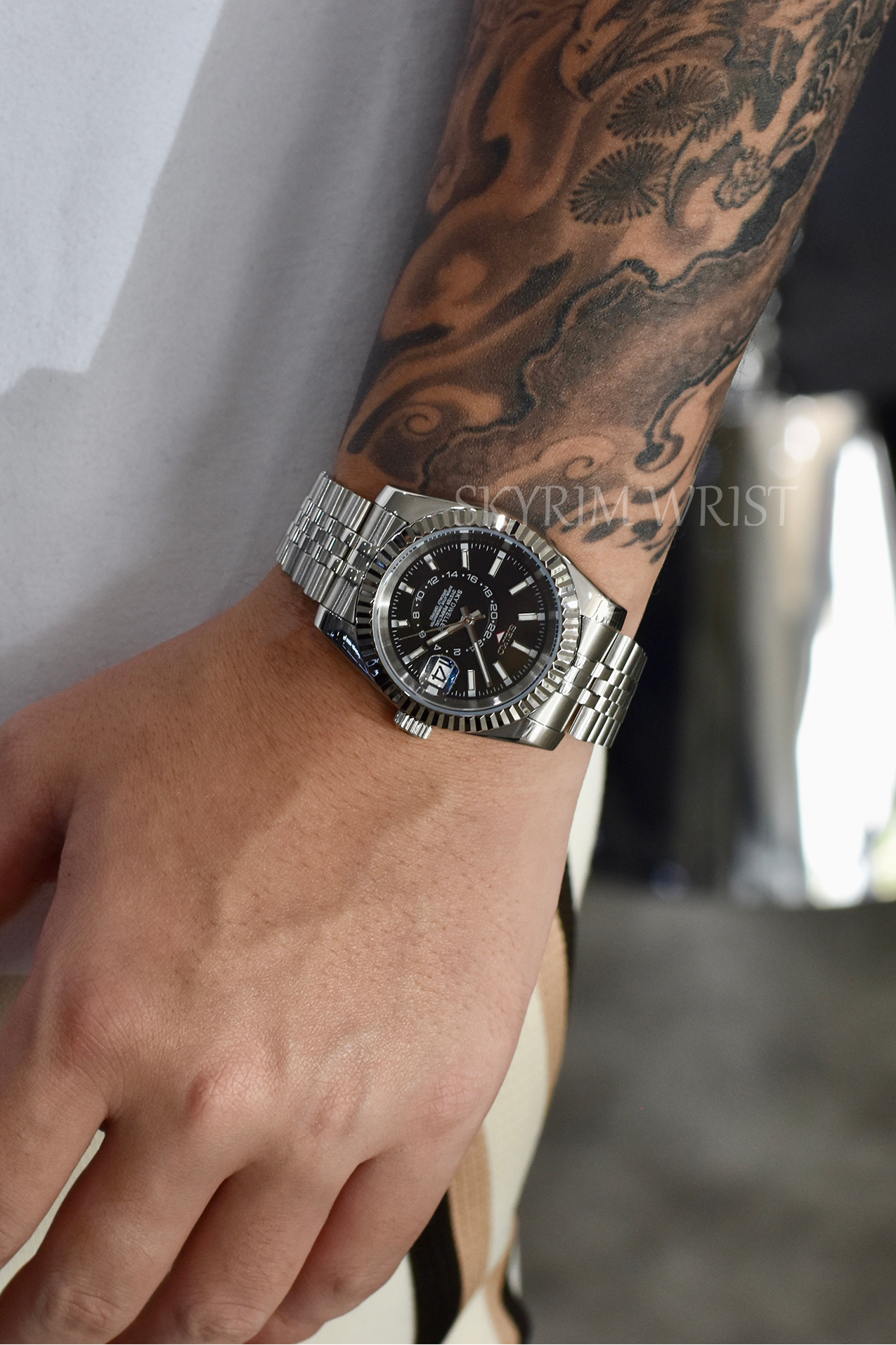 Mod Sky-Dweller Black - SKYRIM WRIST