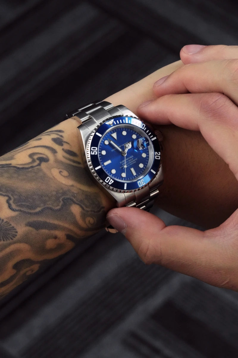 Mod Submariner Blue Watch - SKYRIM WRIST