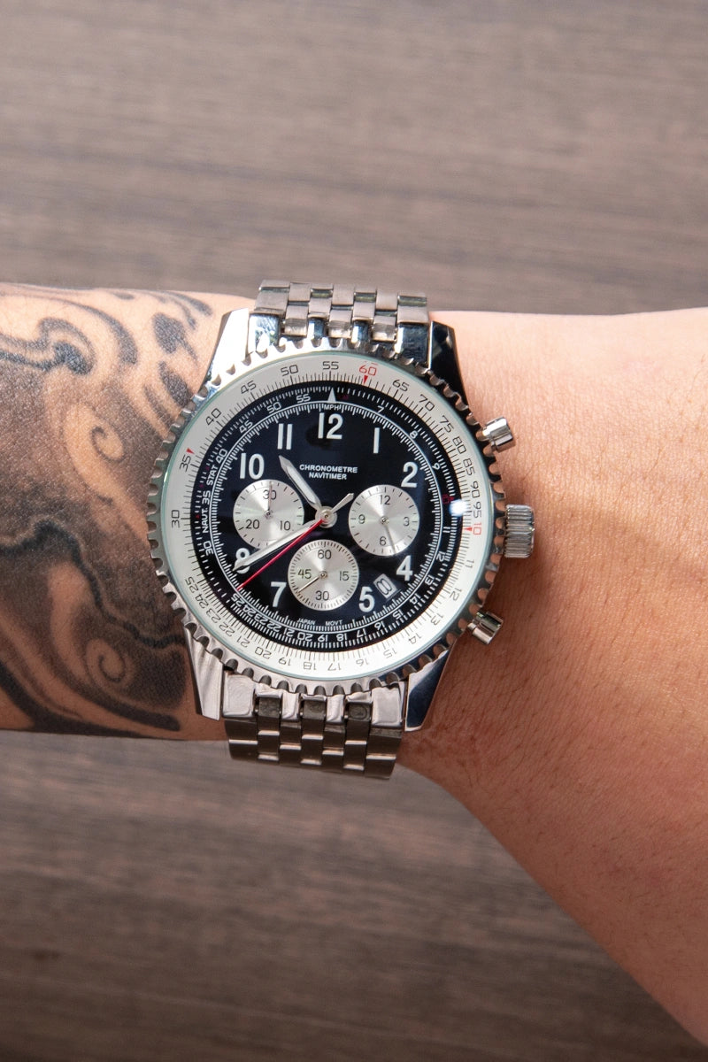 Mod Navitimer Black Watch