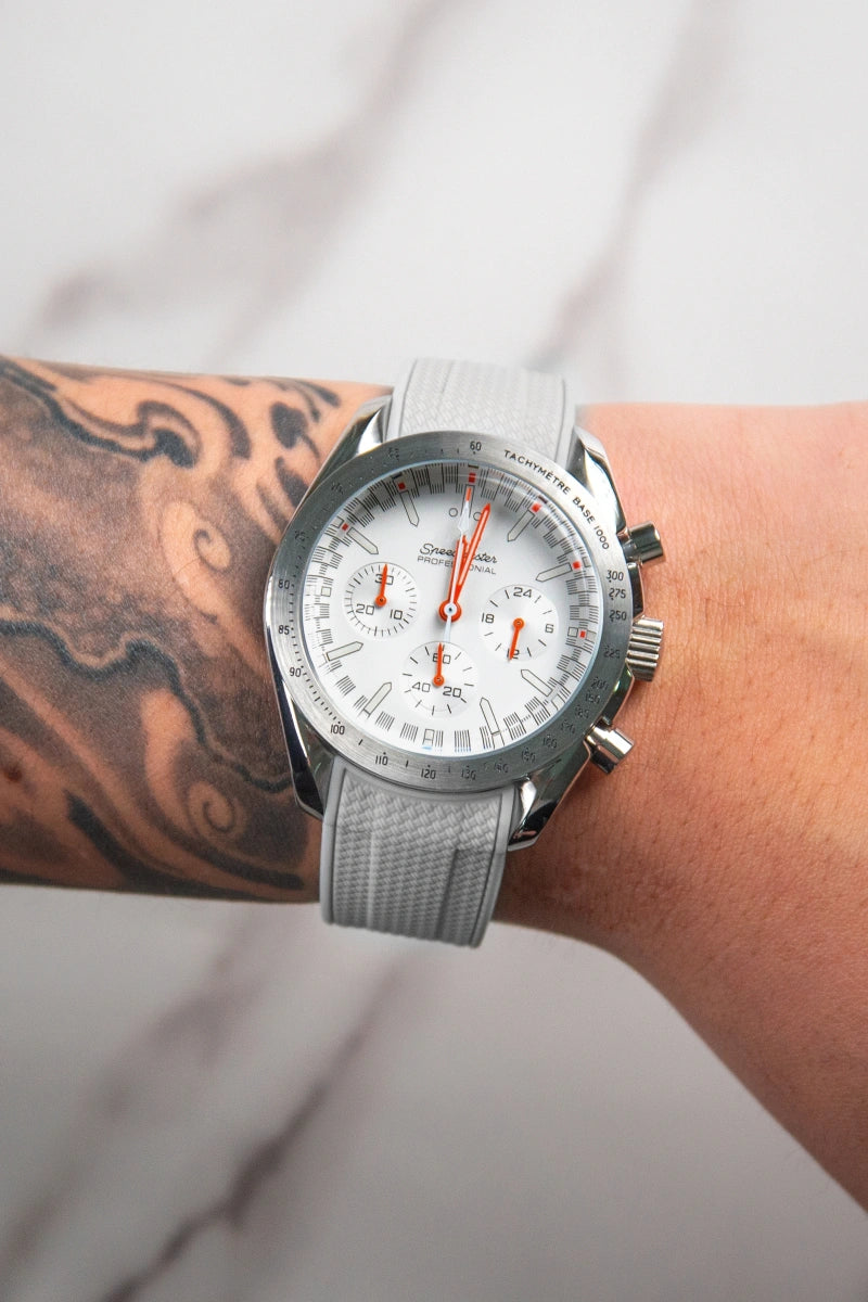 Mod Speedmaster Grey Mist Watch