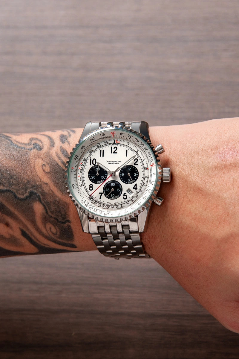 Mod Navitimer Panda Watch