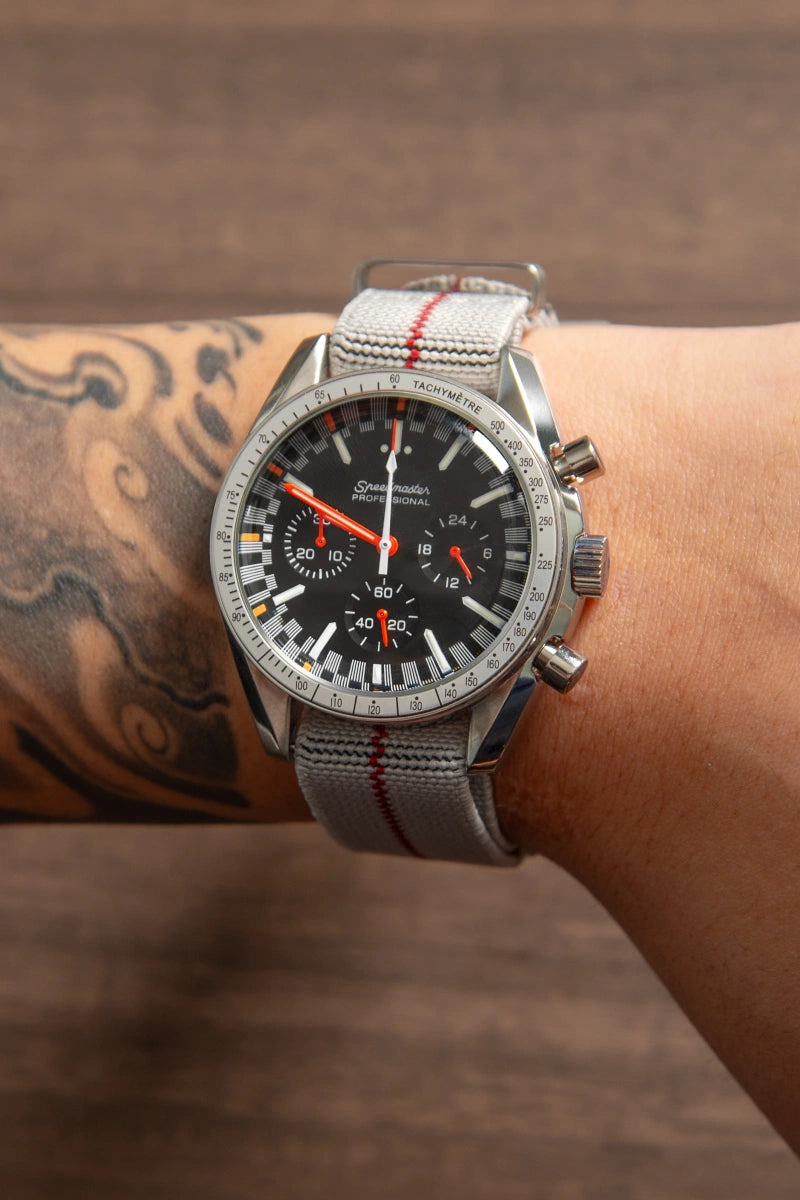 Mod Speedmaster Fuji Redline Watch