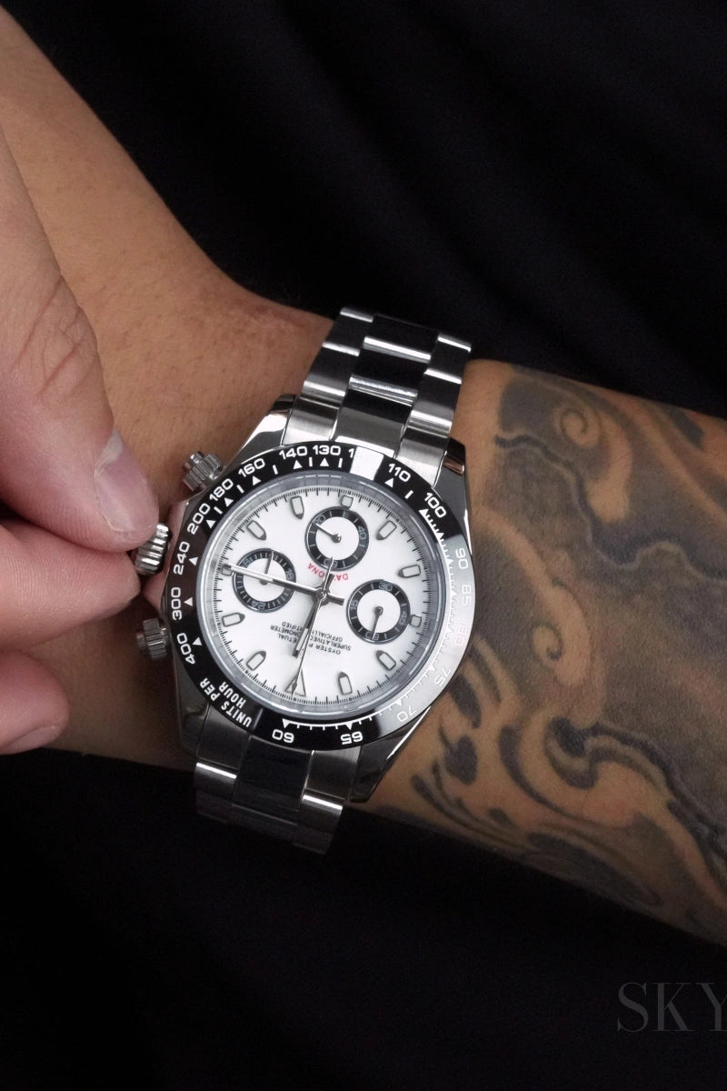 Mod Daytona Panda Watch