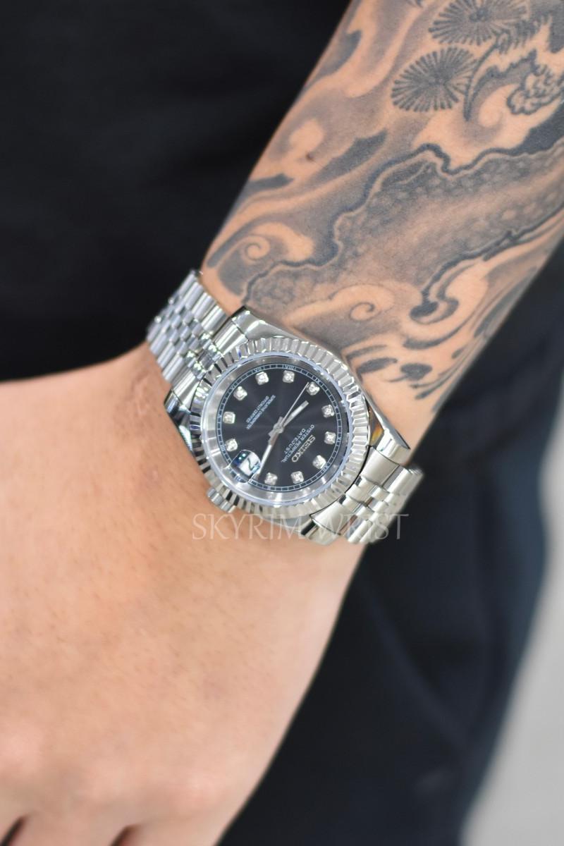 Mod Datejust Black Diamond - SKYRIM WRIST