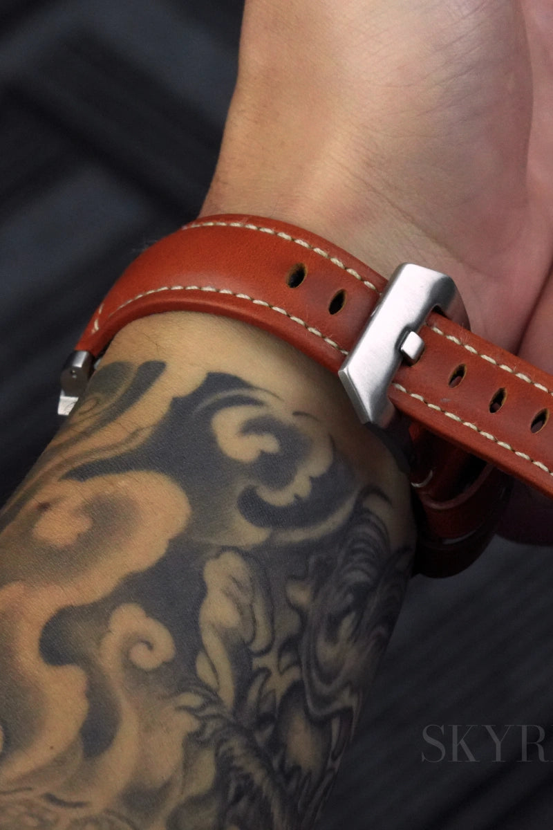 Mod Luminor Brown Watch