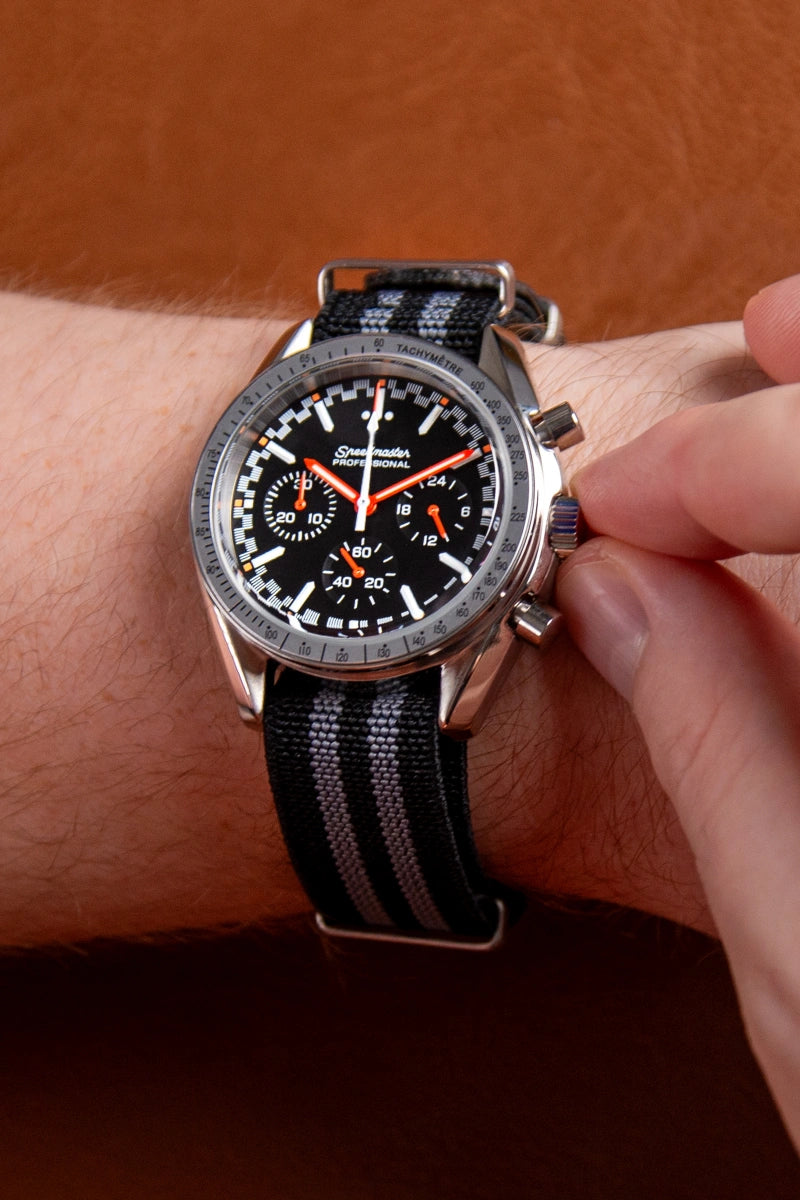 Mod Speedmaster Rally Stripe Watch