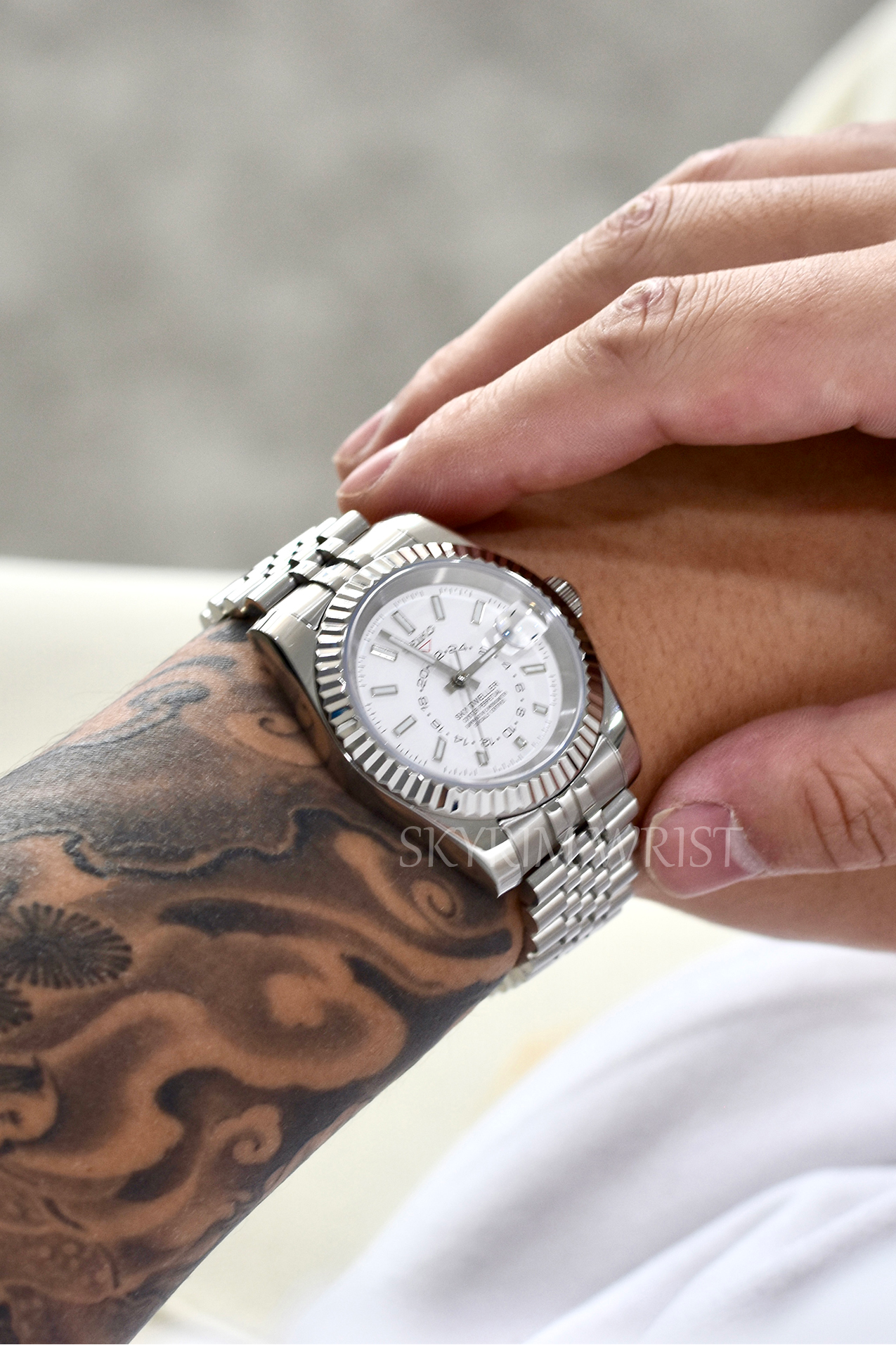 Mod Sky-Dweller White - SKYRIM WRIST