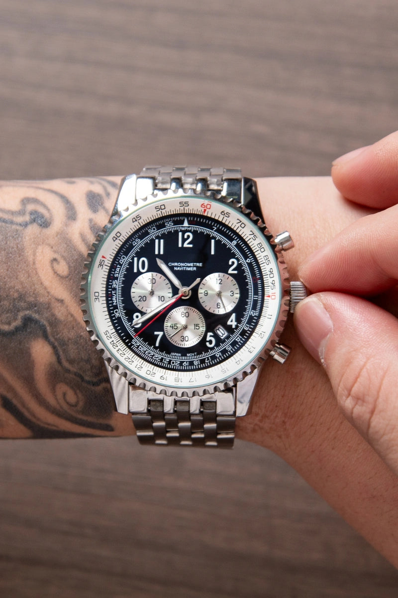 Mod Navitimer Black Watch