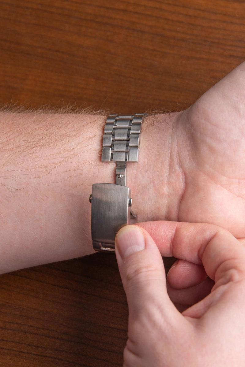 Mod Speedmaster Blue Panda Watch