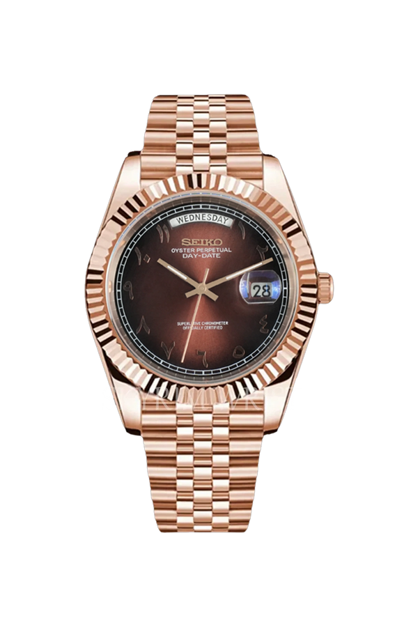 Mod Day-Date Rose Gold Arabic
