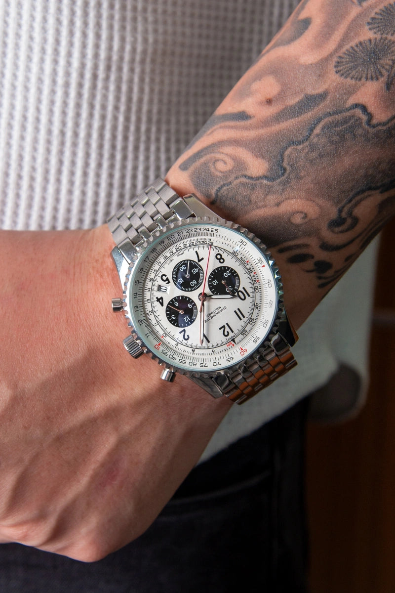 Mod Navitimer Panda Watch - SKYRIM WRIST