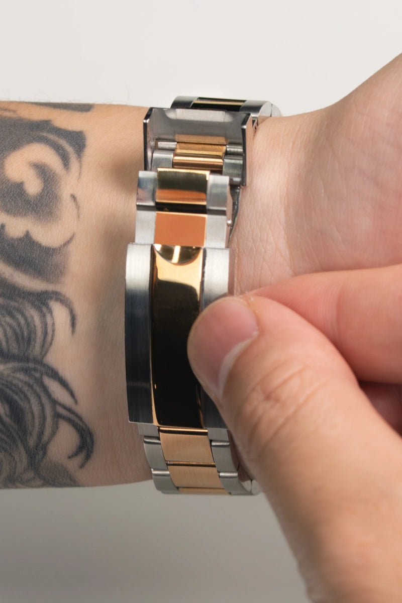 Mod Yacht-Master Two-Tone Rose Gold Watch - SKYRIM WRIST