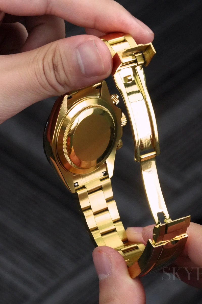 Mod Daytona Royal Gold Watch - SKYRIM WRIST