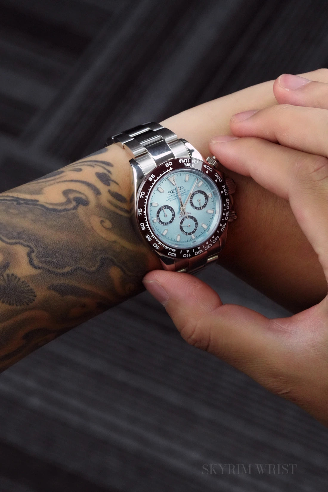 Mod Daytona Brown Ice Blue - SKYRIM WRIST