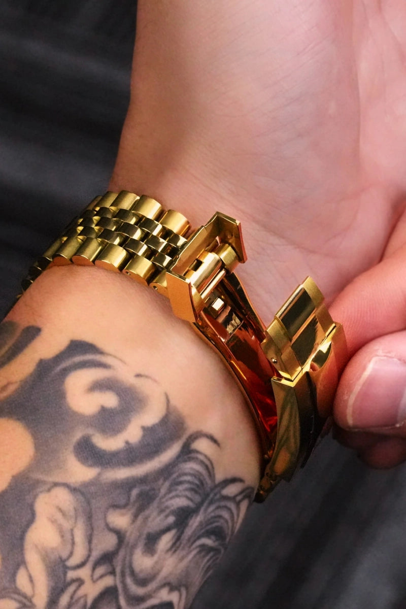 Mod GMT-Master II Gold Watch