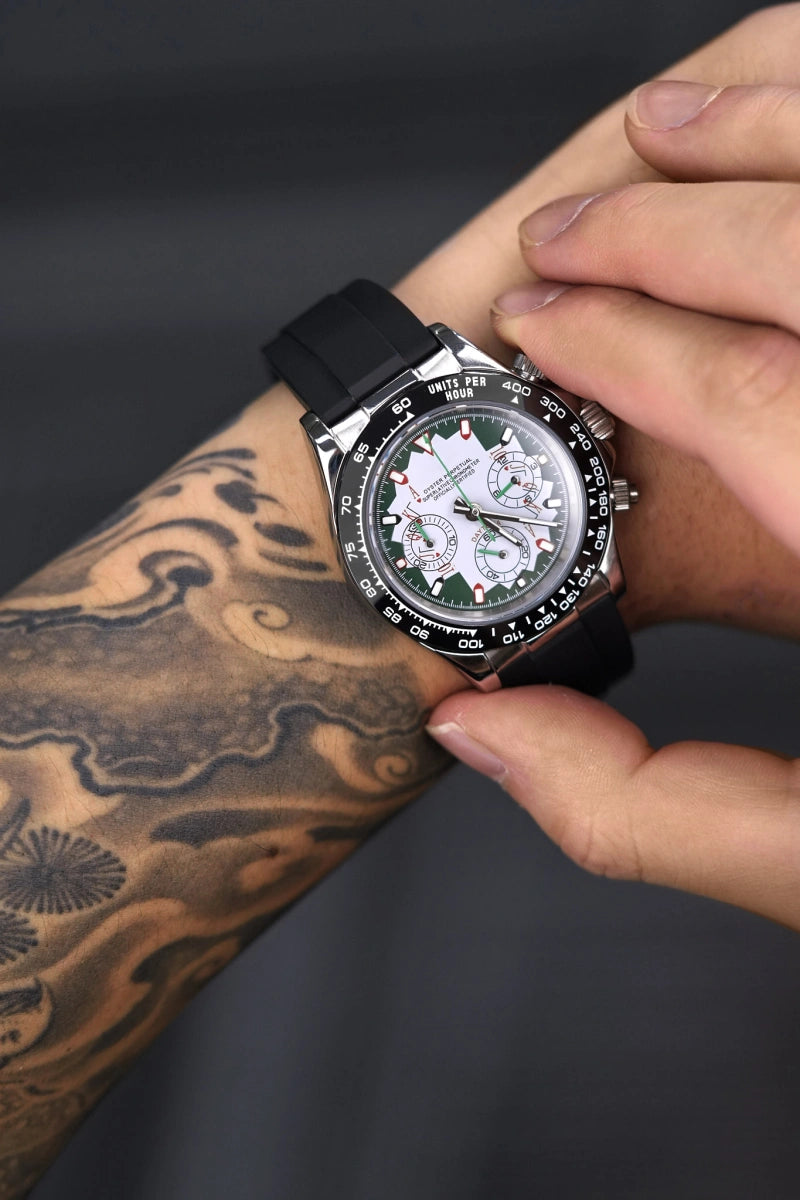 Mod Daytona Card Master Black II Watch - SKYRIM WRIST