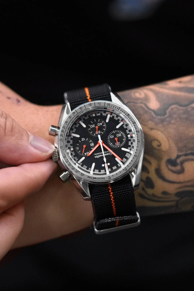 Mod Speedmaster Midnight Apex Watch