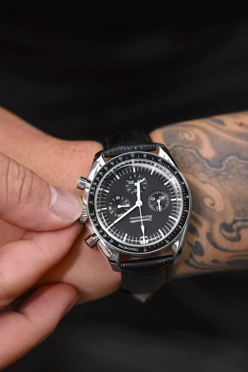 Mod Speedmaster Vintage Racer Black Watch