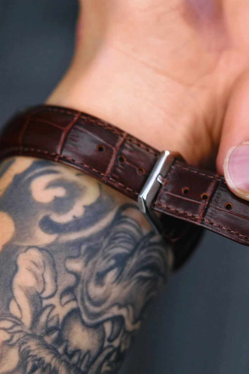 Mod Speedmaster Vintage Racer Brown Watch