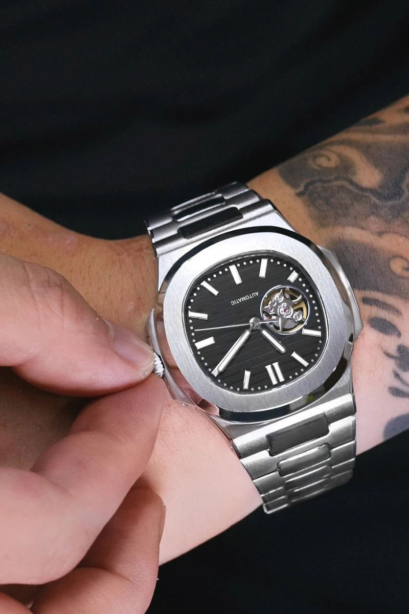 Mod Nautilus Skeleton Black Watch