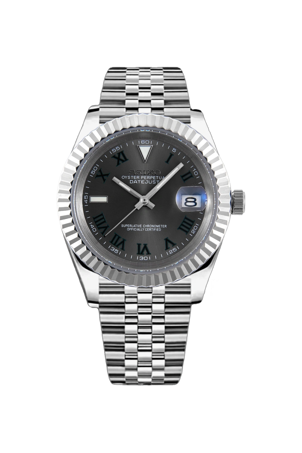 Mod Datejust Wimbledon Gray - SKYRIM WRIST