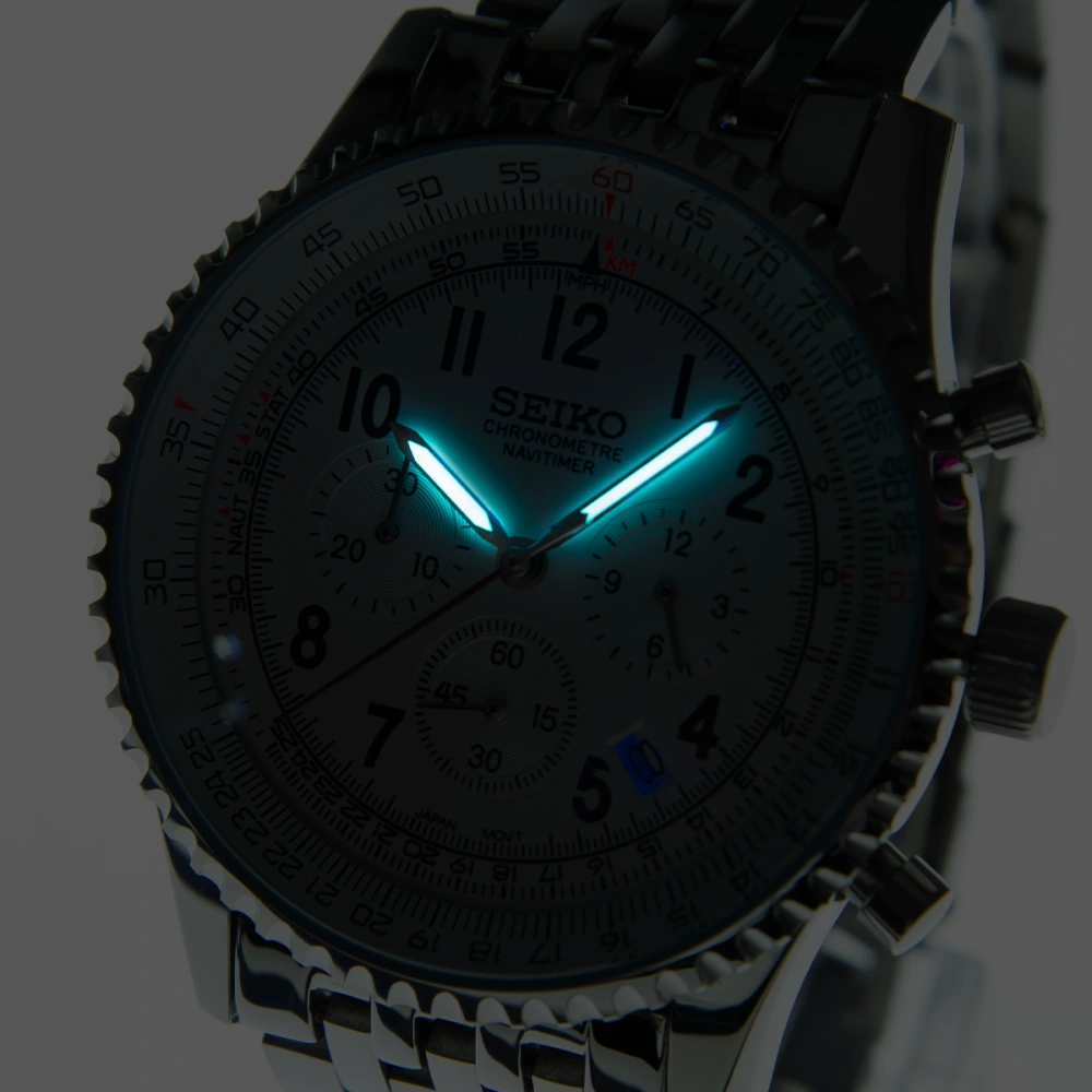 Mod Navitimer Silver - SKYRIM WRIST