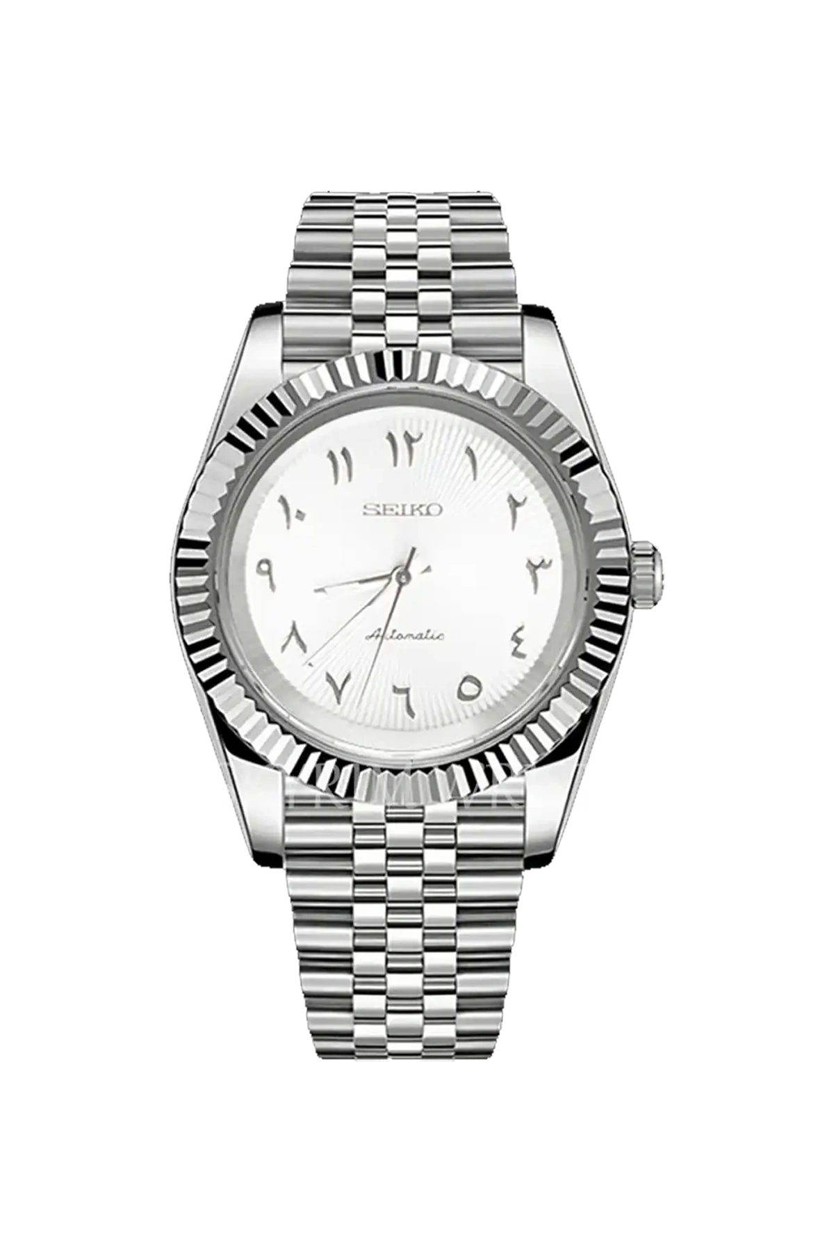 Mod Datejust Arabic White - SKYRIM WRIST