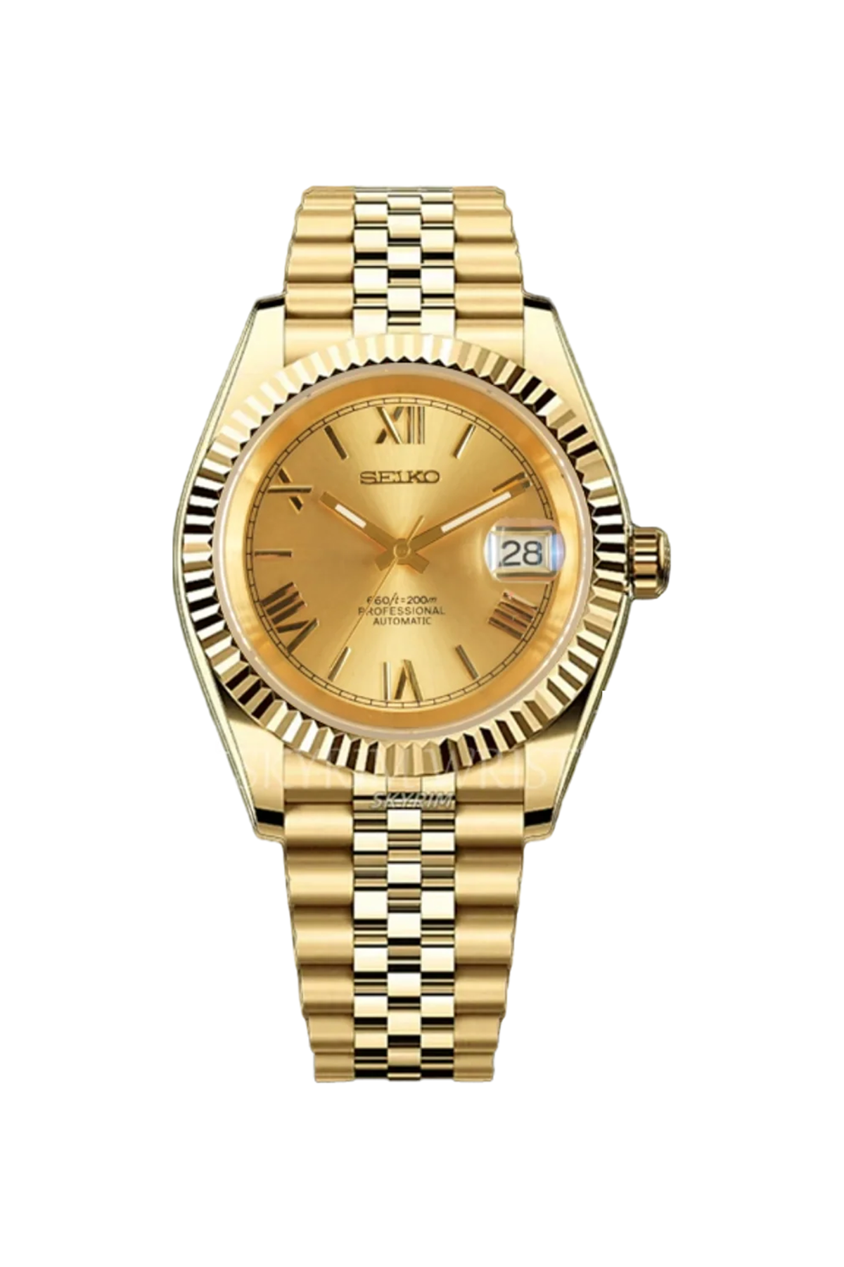 Mod Datejust Gold Roman - SKYRIM WRIST