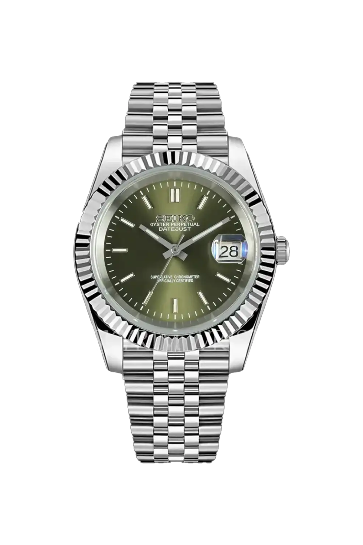 Mod Datejust Green - SKYRIM WRIST