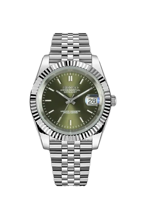 Mod Datejust Green