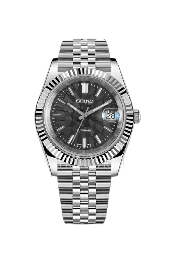 Mod Datejust Mosaic Black
