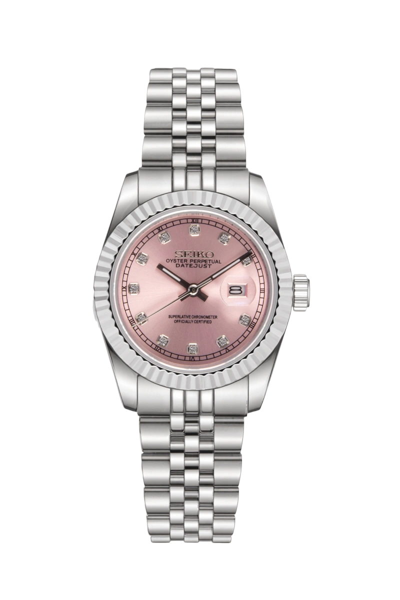 Mod Datejust Pink Diamond - 31mm - SKYRIM WRIST