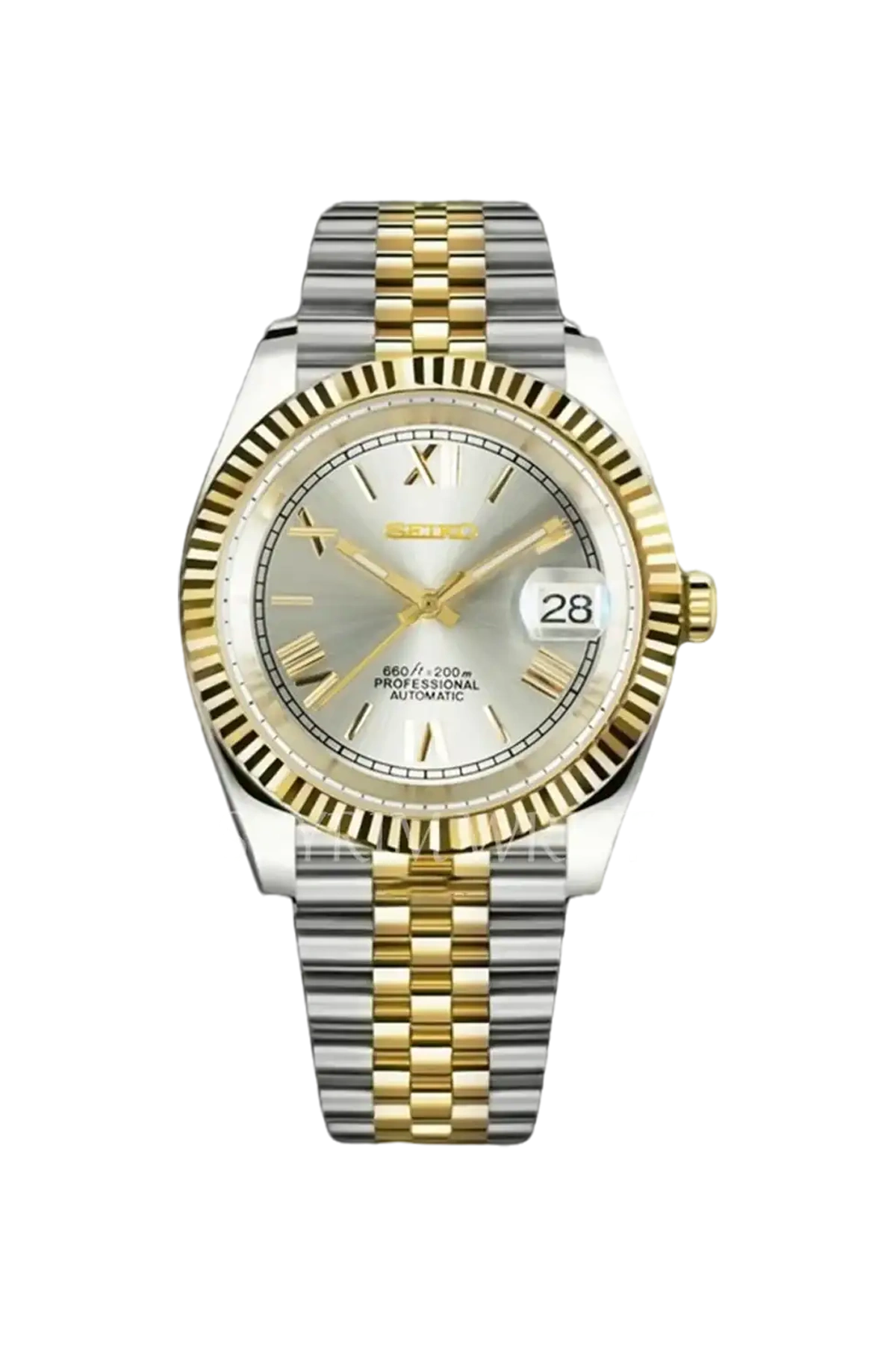 Mod Datejust Two-Tone Gold Roman - SKYRIM WRIST