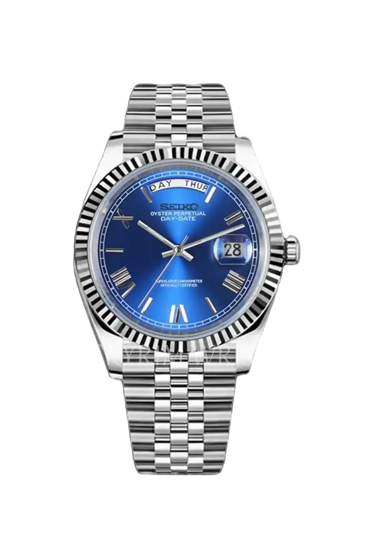 Mod Day-Date Blue - SKYRIM WRIST