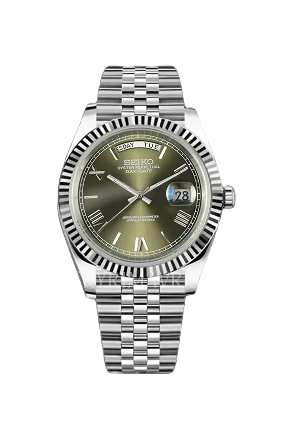 Mod Day-Date Green - SKYRIM WRIST