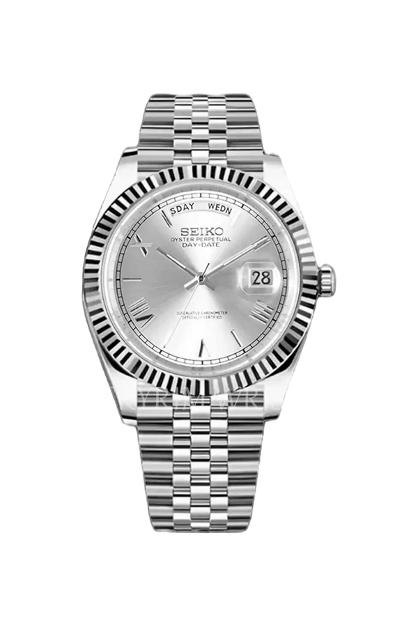 Mod Day-Date Silver