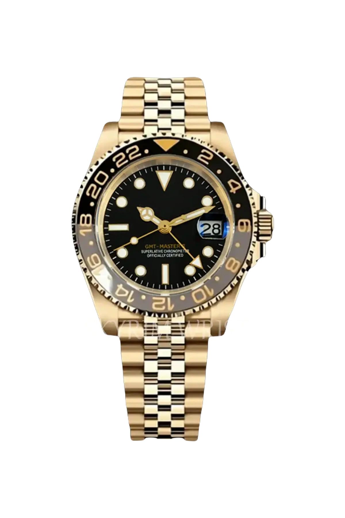 Mod GMT-Master II Gold Watch