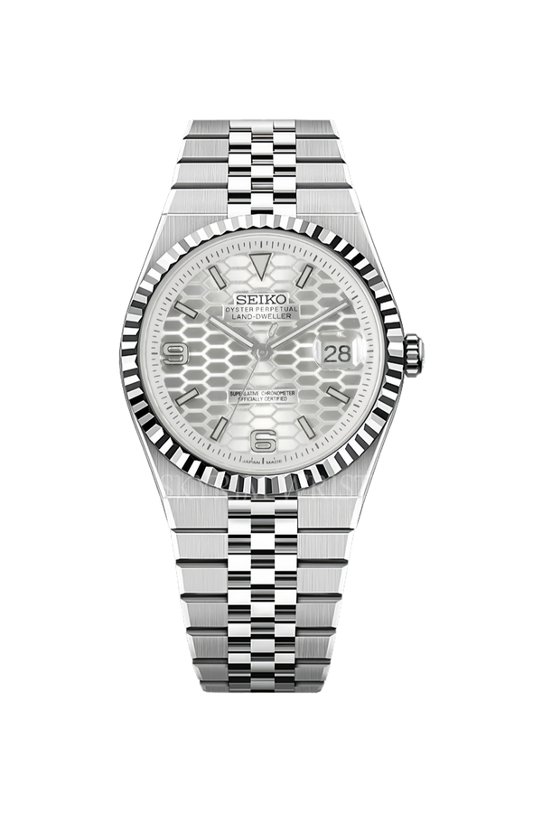 Reloj Datejust personalizado y renovado: bisel de 39 mm y esfera árabe